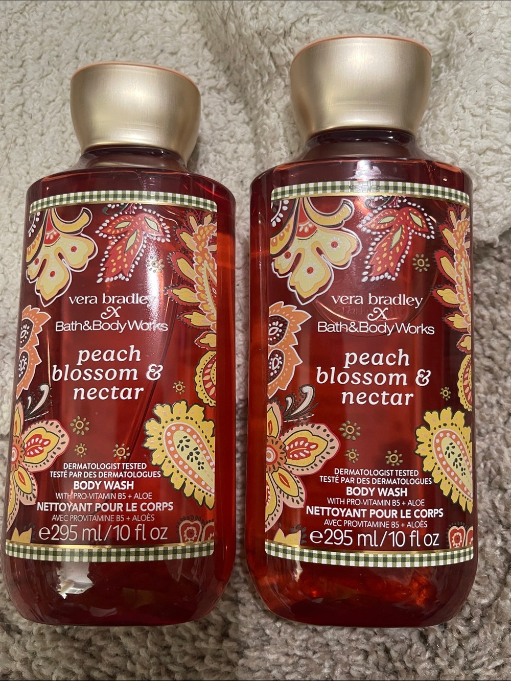 NEW- Bath & Body Works - Peach Blossom & Nectar Body Wash
